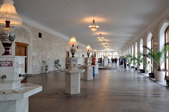 Интерьер главной нарзанной галереи - г. Кисловодск