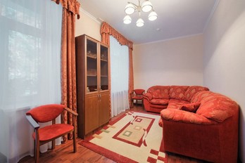 Гостиная в номере двухместный двухместный во втором корпусе - санаторий имени Анджиевского в городе Ессентуки