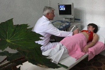 Аппарат УЗИ Voluson 730 в санатории Металлург в Ессентуках