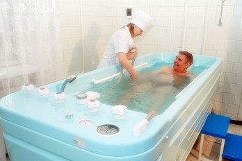 Лечебная ванна санатория Надежда города Ессентуки
