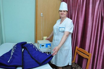 Прессотерапия в санатории Надежда в городе Ессентуки