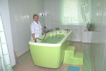 Санаторий Нива города Ессентуки - минеральная ванна