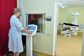 Рентген в санатории имени Сеченова города Ессентуки