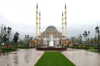 Мечеть названная в честь Ахмата Кадырова- г.Грозный