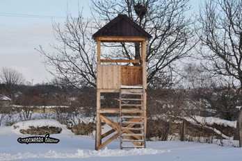 Сторожевая башня казаков - ст.Боргустанская