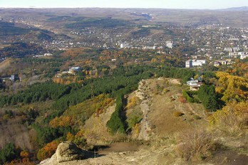 Кисловодск с маршрута по Джинальскому хребту