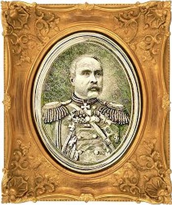 Генерал Волгского полка Евдокимов Н.И.