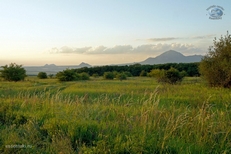 КМВ. Ессентуки. Вид на лакколиты с Горячего плато у подножия горы Юца