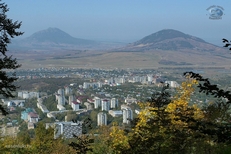 КМВ. Железноводск. Вид на город с западной части горы Железная 