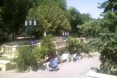 Парк Ессентуков летом
