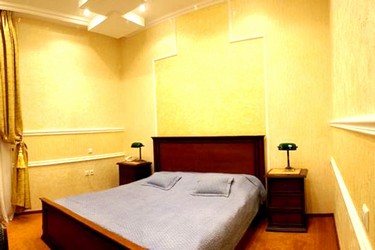 Спальня в номере двухкомнатный двухместный в санатории Галерея Палас в Пятигорске