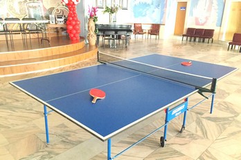 Пинг-понг в санатории Лермонтова в городе-курорте Пятигорск