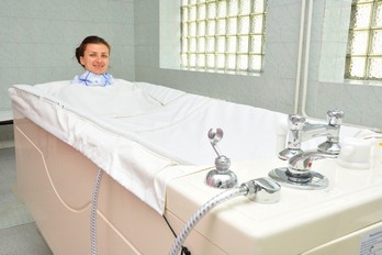 Минеральная ванна в санатории Лермонтова - город Пятигорск