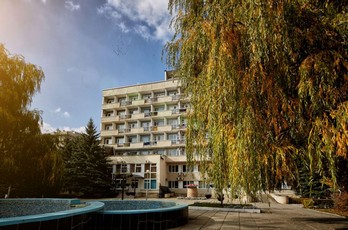 Двор в санатории Машук - город Пятигорск