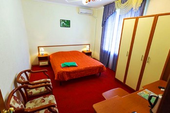 Спальня  номере стандарт одноместный - корпус Каштан-санаторий Руно - город Пятигорск