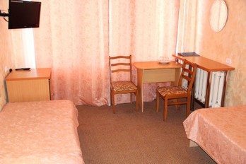 Спальня - двухместный однокомнатный номер в санатории Тарханы - город Пятигорск
