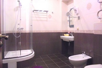 Ванная комната в номере Люкс - санаторий Целебный Ключ - город Ессентуки