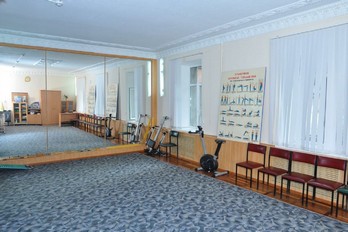 Тренажерный зал санатория клиника ФМБА города Ессентуки