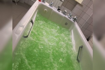 Хвойно-жемчужная ванна в санатории Исток город Ессентуки