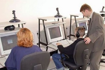 Компьютерный класс санатория им.Калинина в городе Ессентуки