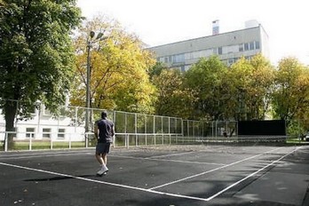 Теннисный корт санаторий имени Калинина города Ессентуки