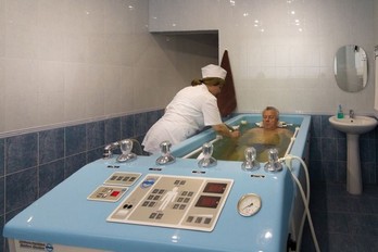 Лечебная ванна в санатории Москва города Ессентуки