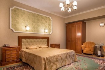Санаторий Москва города Ессентуки - спальня двухместного стандарта во втором корпусе