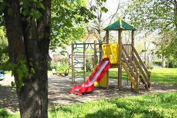 Детская площадка в санатории Нива в городе Ессентуки