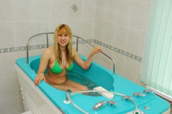 Вихревые ванны в санатории имени Сеченова в Ессентуках