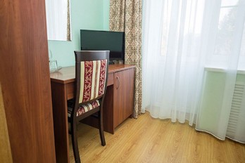 Спальня в одноместном номере стандарт - санаторий имени Сеченова город Ессентуки