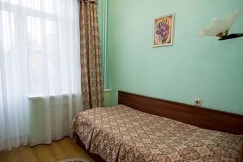 Спальня двухместного стандарта - санаторий имени Сеченова в Ессентуках