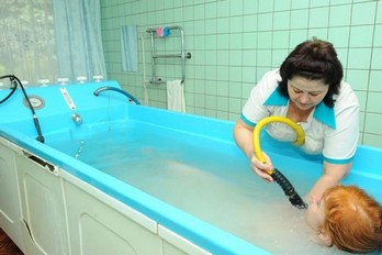Минеральная ванна в санатории Украина в Ессентуках