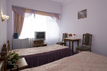 Комната в номере двухместный стандарт - санаторий Украина в городе-курорте Ессентуки