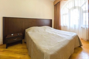 Спальня семейного номера - санаторий Юность в городе Ессентуки