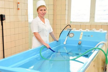 Минеральные ванны в санатории Виктория г.Ессентуки