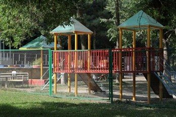 Детская площадка санатория Виктория г.Ессентуки