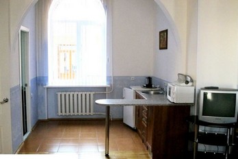 Кухня в номере люкс - Военный санаторий города Ессентуки