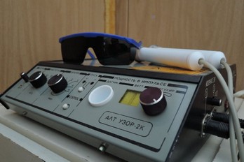 Лазерная терапия на аппарате АЛТ-УЗОР-2К в санатории Воронеж города Ессентуки