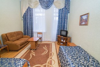 Санаторий Воронеж города Ессентуки - спальня в двухместном номере