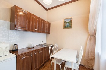 Кухня в санатории Жемчужина Кавказа в городе Ессентуки
