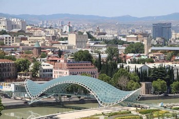 Мост Мира в Тбилиси - Грузия