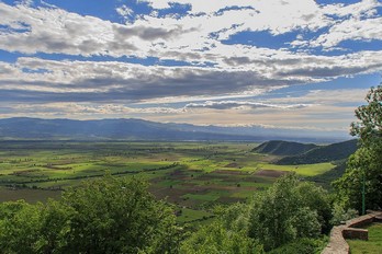 Алазанская долина в Грузии