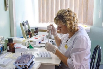 Лаборатория в санатории им. 30-лет Победы в городе-курорте Железноводск