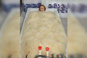 Солодковая ванна для детей в санатории имени 30-летия Победы в Железноводске