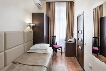 Спальня в одноместном четырехзвездочном номере малом - санаторий Бештау - город-курорт Железноводск
