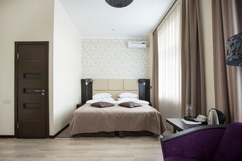 Спальня в двухместном четырехзвездочном номере - санаторий Бештау - город Железноводск