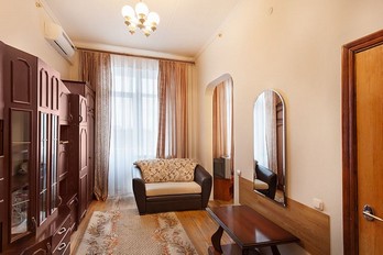 Гостиная в двухместном семейном обычном номере санатория Бештау - город-курорт Железноводск