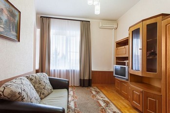 Гостиная в номере семейный с кухней - санаторий Бештау - город Железноводск
