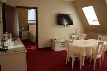 Гостиная в люксе санатория Буковая Роща в Железноводске