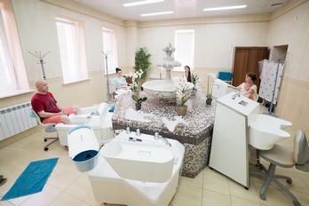 Многокамерный ванны в санатории Дубовая Роща - город-курорт Железноводск